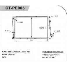 CT/PE-005標致散熱器