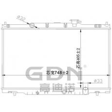 GDN.6.HO.002M-23 本田鋁質散熱器