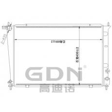 GDN.6.HY.009M-23現(xiàn)代 鋁質(zhì)散熱器