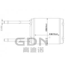 GDN.7.OP.002H-40 歐寶 暖風機水箱