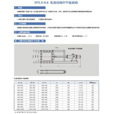 DLV(d/s)-0.6 電動單、雙向平板閘閥